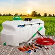 Giantz Weed Sprayer 100L Garden Weeds Killer Spot Sprayers Pump Pressure Lawn Plants Mist Boom Spray Tank, Farm Agricultural Equipment, 80PSI Diaphragm Pumps with 10m Hose Built-in Run Dry Protection