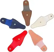 FRCOLOR 2sets Stylish Manicure Scissors Bag Grooming Kit Cuticle Scissors Holder Storage Pouch Nail Tool Case 5pcs*2