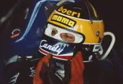 Michele Alboreto Tyrrell 011 Ford during practice Italian GP at Au- Old Photo 1