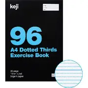 Keji A4 55gsm 14mm Dotted Thirds Exercise Book 96 Page