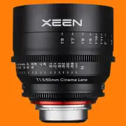 Samyang Xeen CF 50mm T1.5 Lens for Canon - Brand New