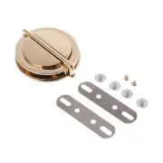 Metal Clasp Turn Lock Twist Locks DIY Leather Handbag Shoulder Bag Hardware Acce