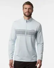 Travis Mathew Blue Blanket Quarter Zip Men’s Golf Pullover. Size Large
