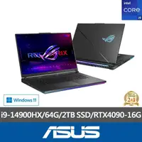 在飛比找momo購物網優惠-【ASUS 華碩】18吋i9 RTX4090電競筆電(G83