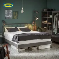 在飛比找蝦皮商城精選優惠-【床架 雙人床】IKEA宜傢KOPARDAL科帕達歐式鐵藝床
