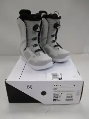 RIDE (2025) WOMEN'S SAGE SNOWBOARD BOOTS SIZE 9 GRAY & WHITE RD240460021