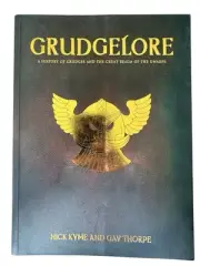 Warhammer FANTASY TOW AOS Dwarfs Grudgelore Book RARE OOP