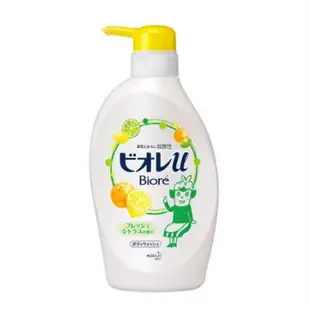 Biore 碧柔弱酸性沐浴露清爽柑橘香480ml