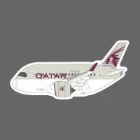 在飛比找iOPEN Mall優惠-卡達航空 QATAR 空中巴士 A350 Q版 民航機 飛機
