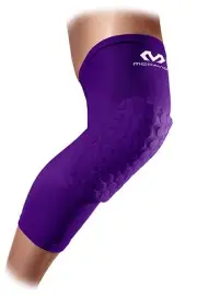 McDavid 6446 Purple HexPad Hex Pad Extended Leg Sleeve (Sold as a Pair)