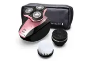 Remington Pure Confidence Rotary Lady Women Shaver Full Body Hair Trimmer Pink
