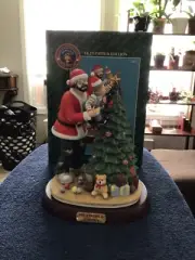 Flambro Emmett Kelly Jr EKJ Figurine SPIRIT OF CHRISTMAS XI New in Box SIGNED