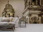 3D Berlin Cathedral Self-adhesive Removeable Wallpaper Wall Mural 634