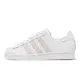 adidas 休閒鞋 Superstar W 女鞋 白 淡粉 貝殼頭 三葉草 愛迪達 [ACS] IE3001