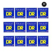 12 Sets DR Guitar Strings Electric Pure Blues Vintage Pure Nickel 9-46