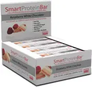 Smart Bars Raspberry White Choc Smart Protein Bar 12 X 60 G