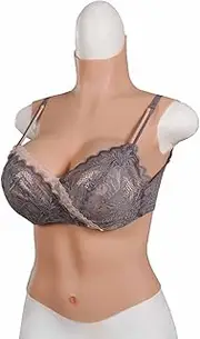 [WHG] Silicone Breast Plate Mastectomy Prosthesis Crossdresser E Cup Breast Forms Silicone Filling Breastplate