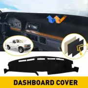 Car Dash Mat Cover Dashboard Pad Carpet Protector For Ford F150 F250 F350 92-96 (for: Ford)