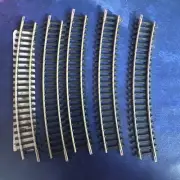 5x Hornby OO Gauge R606 2nd Radius Curved Track