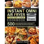 INSTANT OMNI AIR FRYER TOASTER OVEN COOKBOOK