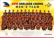 ADELAIDE CROWS TEAM AFL FOOTBALL PLAYERS POSTER,BARGAIN