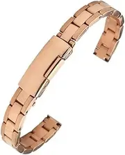 [NFGEGPKPHA] 6mm 8mm 10mm 12mm 14m Ladies Watchband Fit For Casio Fit For Fossil Fit For Longines Stainless Steel Women Watch Strap Ceramic Bracelet
