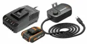 WORX 20V MakerX Battery and Charger HubX Combo