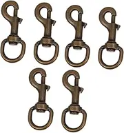 BESPORTBLE 3sets Retractable Dog Leash Collar Hooks Swivel Joints Harness Accessories for 2pcs*3