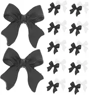Beaupretty 200Pcs Bow Nail Charms for Women Cute Nail Decorations Durable Manicure Gems for DIY Nail Art for Home Salon Use for All Occasions