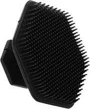 Beavorty Face Brush Face Wash Exfoliating Brush Household Facial Brush Silicone Scrubber Face Scrub Exfoliator Face Cleaning Brush Exfoliating Face Scrub Skin Care Brush Black