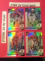 2020 panini prizm silver refractor rc xavier mckinney alabama giants