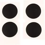 4pcs Rubber for 15in A1398 13in A1425 A1502 Bottom Case Black