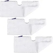 3pcs Euro-Pro Cleaning Mop Pads Replacement Double-Sided XL Microfiber Cleaning Pads for Shark Pocket Steam Mop XLT3501 (Extra Large)