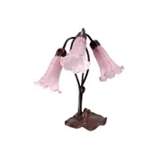 Triple Lily Lamp Purple