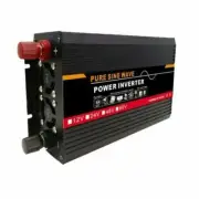 3000W Pure Sine Wave Solar Power Inverter DC 12V/24V to 110V/220V