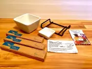 Pampered Chef Fondue Accessory Set (#1965) *Retired* NIB FREE PRIORITY SHIPPING