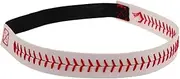 [FRCOLOR] Baseball Pattern Headband Sports Elastic Hairband Sports Style Headband Baseball Print Headband Athletic Elastic Headband Elastic Baseball Headband Headbands White Leather