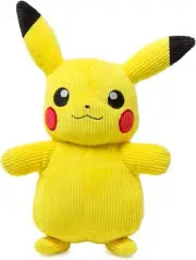 Pokmon PKW2389 Select Corduroy Pikachu PLUSH-8-Inch-Unique Fabric-Authentic Det