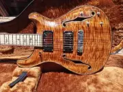 Very Beautiful Re-Created Koa PRS McCarty 594 Holly Body With Hardcase