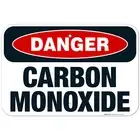 Danger Carbon Monoxide Sign, OSHA Danger Sign,