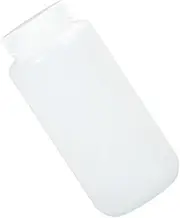 OSOLADY Wide Mouth Hdpe Plastic Bottle Refillable Water Container for Home Kitchen Cleaning Leak Lotion Perfume Storage Easy to Clean
