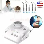 LED Dental Ultrasonic Scaler Handpiece w/ 2 Bottles Fit EMS Cavitron Woodpecker