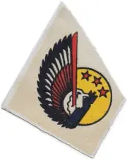 584th Bomb Squadron patch original vintage WWII jacket patch - 394th BG 9th AAF