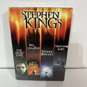 The Stephen King Collection (DVD, 2006, 4-Disc Set) NEW