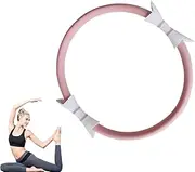 Pilates Equipment - Pilates Ring | Inner Thigh Exerciser Exercise, Double Handle With Double Handle Grip For Core Strengthening, Pelvic Floor Strengthener For Home