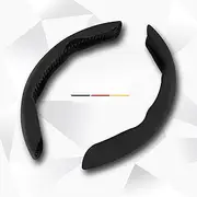 HCustomSydney Luxury Custom Alcantara Steering Wheel Cover – Handmade Custom Fit for Mercedes A C E S GLC GLE GLS All Models – Anti-Slip & Heated Wheel Compatible for Mercedes Models