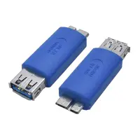 在飛比找Yahoo!奇摩拍賣優惠-USB 3.0 A母轉Micro B公轉接頭 A母座對Mic