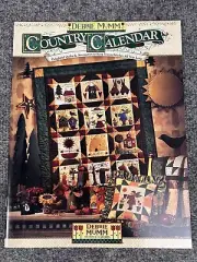 New Debbie Mumm COUNTRY CALENDAR 10 Designs Quilt Pattern Book 1998