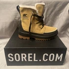New Women's Sorel Tivoli IV Waterproof Boots Curry 1870091-373