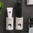 Rack Toothbrush Holder Automatic Toothpaste Dispenser Toothpaste Squeezer